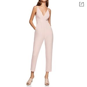 BCBGeneration light pink jumpsuit